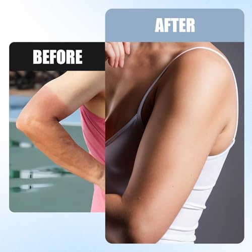 CIATBYYJ 4Pairs Arm Sleeves, Thinly UV Sun Protection Cooling Arm Compression Sleeves for Men, Outdoor Sport Breathable Elastic Ice Sleeve Basketball Arm Sleeves for Adult - Image 6