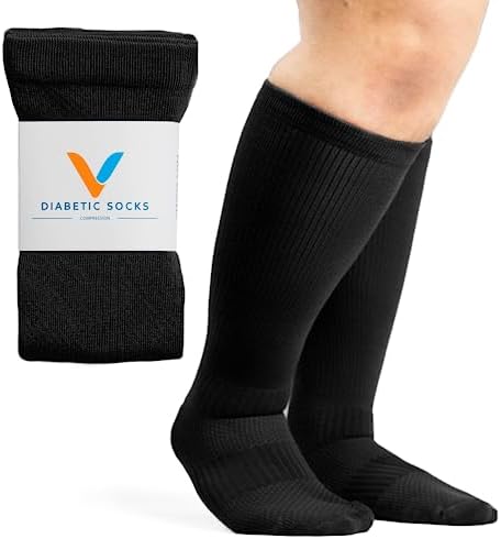 Amazon.com: Viasox Compression Socks for Women and Men, Knee High Socks ...