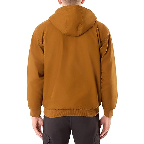 Smith's Workwear Big Men's Cotton Canvas Sherpa-Lined Jacket3