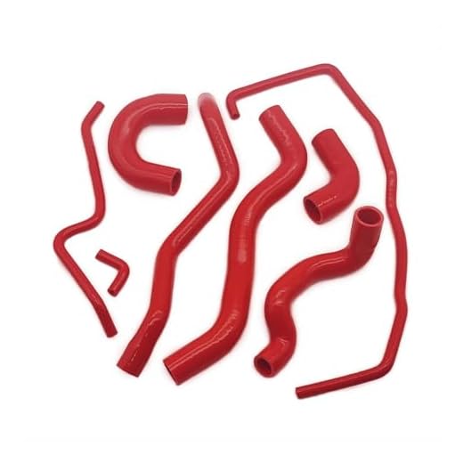 Tubo Aspirazione Aria Per Fiat Per Abarth 500 595 695 Tubo Aspirazione In Silicone Parti Prestazioni Ricambio Kit Tubo Flessibile Raffreddamento Radiatore Ad Acqua Silicone Auto Presa D'aria Tubo(Ross