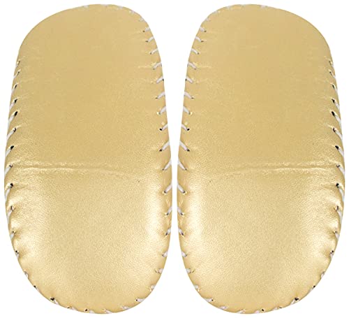 Image of Neska Moda Baby Girls Synthetic Leather Hook & Loop Loafer Booties /Shoes For 6 To 12 Months -BT908