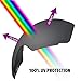 OutdoorMaster Ski Goggles PRO Replacement Lens - 20+ Choices (VLT 9% Polarized Black Lens)