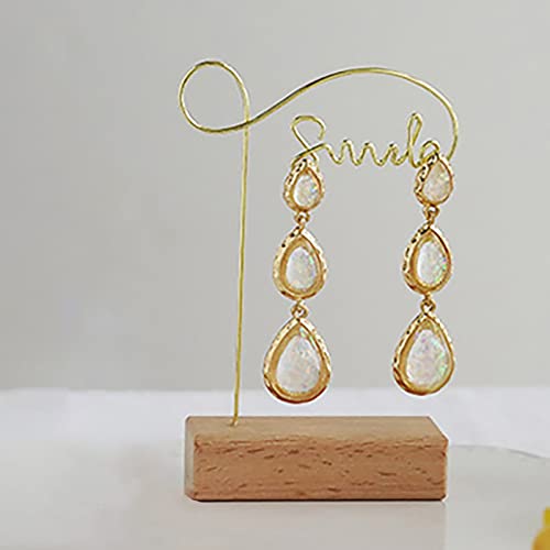 Jewelry Stand Bracelets Organizer Stand Stylish Jewelry Tower Metal Elegant Jewel Rack For Girls Necklace Holder Organizer - Style 3 #TOP1