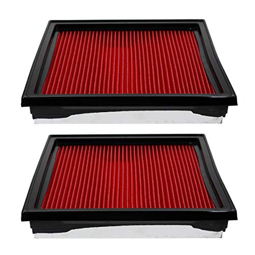 Autokay 2Pcs Engine Air Filter 16546Jk20A Fit For Nissan 370Z 350Z Infiniti Qx50 Q40 Q60 Ex35 Ex37 G37 G35 G25 #TOP3