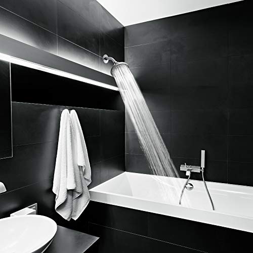 Showermaxx, Luxury Spa Series, 6 Spray Settings 5 Inch Adjustable High Pressure Shower Head, Maxx-Imize Your Shower With Showerhead In Polished Chrome Finish #TOP5