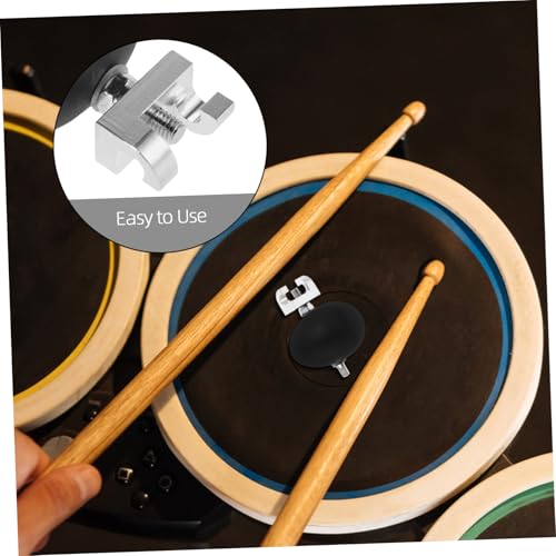 Cabezal y resorte para pedal de batería UPKOCH negra miniatura 3