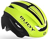  Rudy Project Casco Volantis, Giallo Fluo/Nero (Lucido) - Giallo, S/M