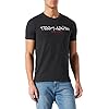 Teddy Smith – Ticlass – Tee-Shirt pour Homme – Casual – Noir Mélangé – Taille XL