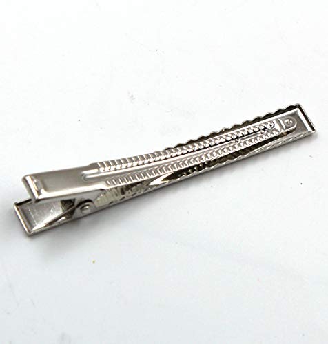 Cellot 50 Pcs Lot Alligator Hair Clip Single Prong Pinch Clips Metal Alligator Clips Hair Pin Hairbow Accessory (7.6Cm-3Inches) #TOP3