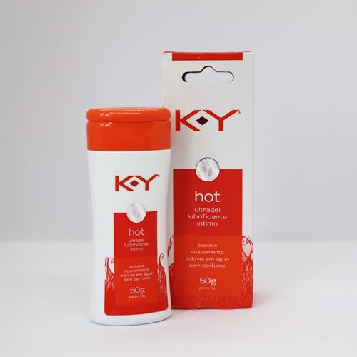 K-Y Gel Lubrificante Íntimo Hot K-Y Ky Aquece Esquenta - 50G
