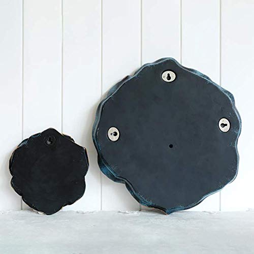 Cadeau décoration murale résine fleur à suspendre originale 16cm