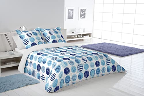 SABANALIA: Juego de Funda nórdica Marina