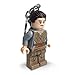 Lego Star Wars Rey LED Keychain Light - 3 Inch Tall Figure