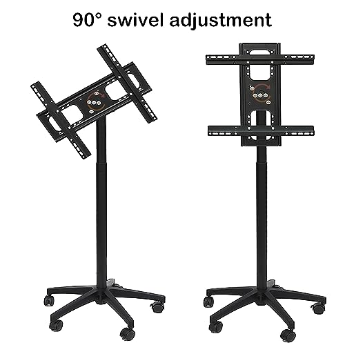 Soporte móvil para TV 32-55" con altura ajustable y ruedas miniatura 4