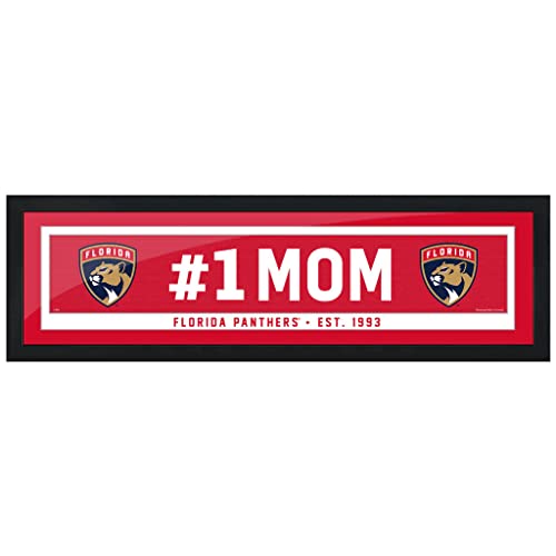 Florida Panthers #1 Mom 6x22 Frame