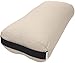 Bean Products Yoga Bolster - Cotton Rectangle - Natural