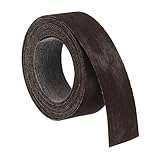 Amplia Aplicación: La banda de borde de chapa de madera puede reparar o mejorar gabinetes, muebles, proyectos DIY, estantes de cocina, artesanías, muebles, estanterías, bordes de encimeras y decoración. Se adhiere firmemente a superficies lisas como madera contrachapada, metal, madera, aglomerado o cartón.