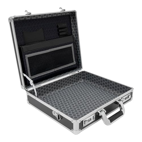 Philipreba 15x4x13 in Hard Security Briefcase with Locks