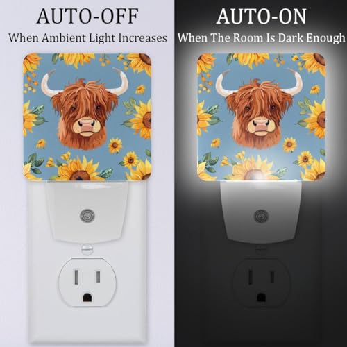 Lámpara de noche LED con sensor para niños 7.6x7.6 cm miniatura 2