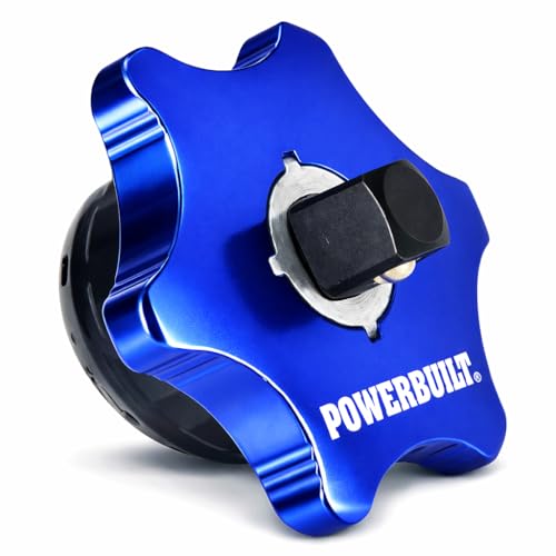 Powerbuilt 3/8 Inch Drive Palm Ratchet Handle Finger Ratchet Stubby Thumb Ratchet 2-in-1 for Tight Spaces - 941264