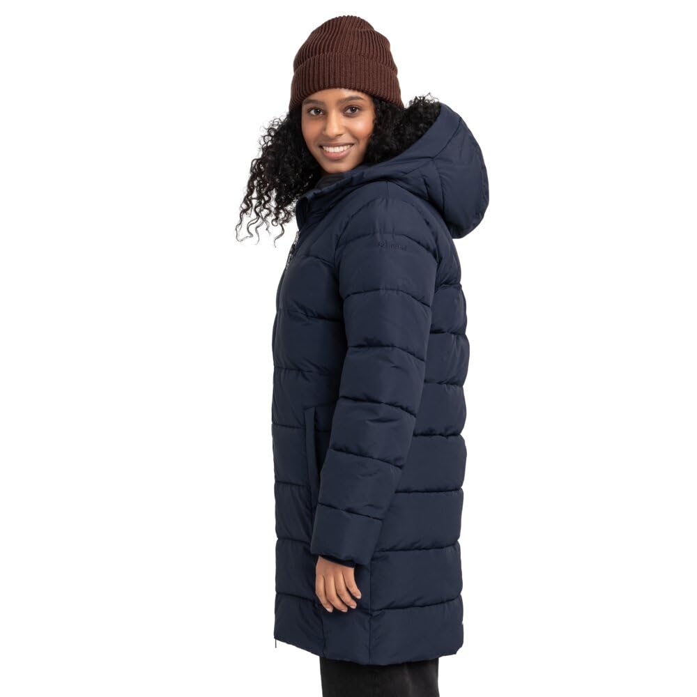 Schöffel Damen Ins Parka Style Boslix WMS, wärmende Winterjacke mit synthetischer Daune, wind- und wasserabweisende Funktionsjacke mit gefütterter Kapuze