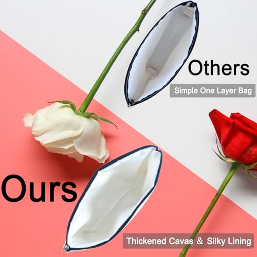 46th Birthday Gifts for Women Mom Her Makeup Bag, Funny Birthday Decorations Gift Ideas for 46 Year Old Grandma, Wife, Sister, Anniversary 1979 Gifts for Mothers Day, Christmas, Cosmetic Travel Bags4