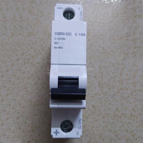 Mini disjoncteur sous vide iC65N-DC 1P C10A protection circuit solaire photovoltaïque 6kA