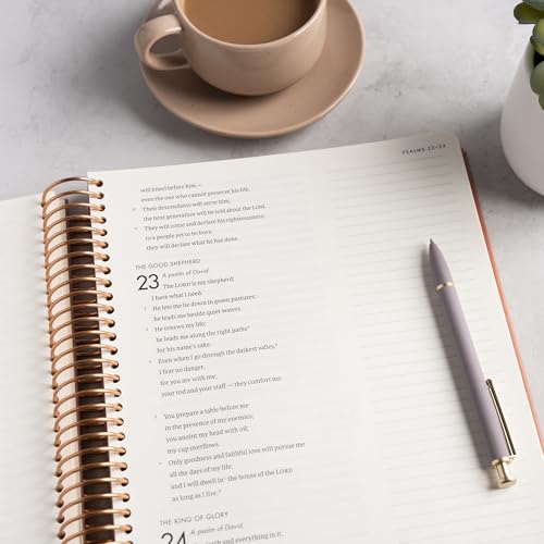 Image of CSB She Reads Truth Spiral-Bound Notetaking Bible, Five-Volume Set, Hardcover, Black Ltr, Full Color, Inductive Layout, Wide Margins, Notetaking Space, Reading Plans, Scripture Art, Lay-Flat Spiral