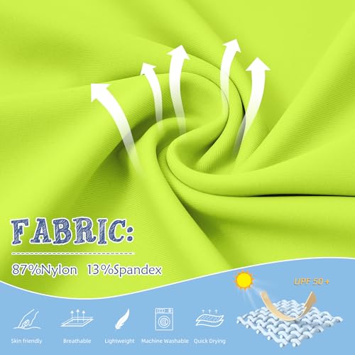 Image of American Trends Rash Guard Girls Swim Shirt Long Sleeve UPF 50+ 5-16T | UV Protection Girls Sun Shirt Lightweight Quick Dry for Kids Teens