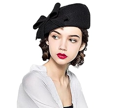 vibeca × the factory made the beret Vintage 80s WOOLMARK Wool French Beret, Paris Fashion