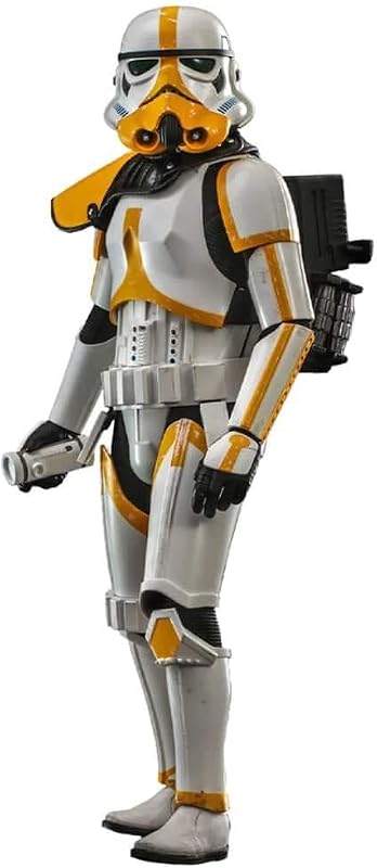 Juguetes calientes 1:6 Soldado de asalto de artillería - El mandaloriano | Star Wars El mandaloriano Figura de acción de 12 pulgadas Escala 1/6 - Juguetes calientes 908285 de soldado de asalto de artillería