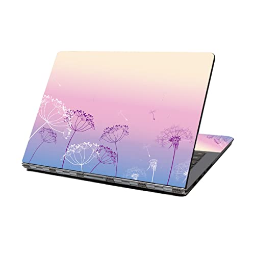 Skin PC portable pissenlit poétique pour personnaliser votre espace de coworking
