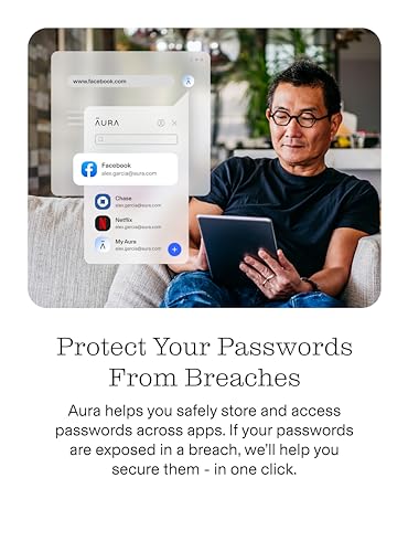Aura Ultimate Online Safety Suite | Internet Security & Identity Protection Software | Antivirus, VPN, Password Manager, Dark Web Monitoring | Individual Plan, 1 Month Prepaid Subscription [PC/Mac Online Code] - Thumbnail 6