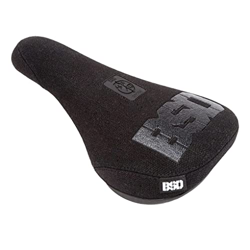 BSD Mondo Logo BMX Seat – Pivotal Mid Black Bike BMX