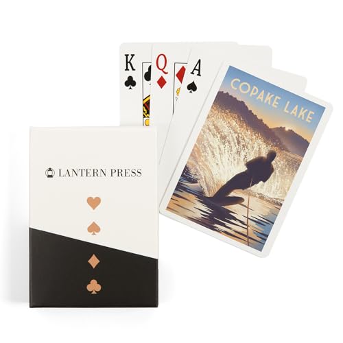 Baraja de 52 cartas tamaño póker Lantern Press