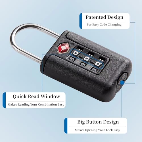 EASTDEER-Luggage-LocksTSA-Approved-Locks-Luggage-Suitcase-Baggage-LocksCombo-Lock-Locks-with-Code-1-Count