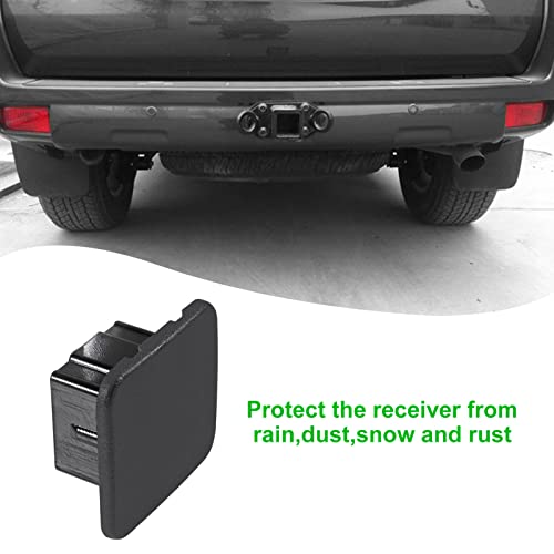 Aitrip 2Pcs 1 1/4” Heavy Duty Trailer Hitch Tube Cover Plug Cap Rubber For 1.25'' Receivers Class 1 2 I Ii Ford Gmc Toyota Jeep Dodge Nissan Audi Bmw Porsche Polaris Atv Utv #TOP5