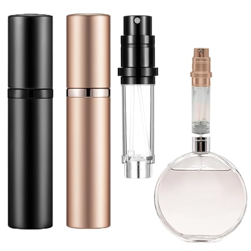 ZYEKIU 2 Piezas Atomizador Perfume Recargable, Bote de Perfume...