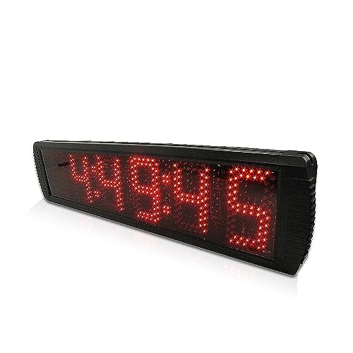 Cronómetro Digital Deportivo con Pantalla LED Grande 5 Pulgadas miniatura 5