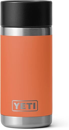 YETI Rambler 340 ml Flasche, Edelstahl, vakuumisoliert, mit Hot Shot Cap, Rescue...