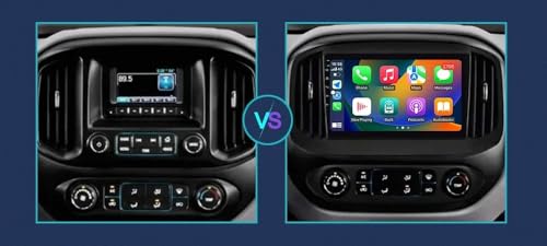 Pantalla de coche 2 DIN con Android Auto inalámbrico y GPS para Chevrolet Colorado 2 2