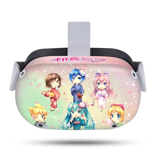 Autocollant Hatsune Miku Meta Quest 2 pour Gaming Japonais