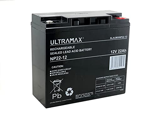 22Ah 12V AGM GOLF BATTERY for Hillbilly Motocaddy Caddymatic Pulsar