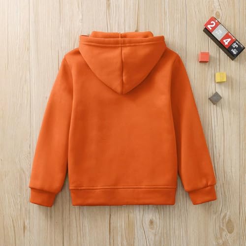 Teens Long Sleeve Zip Up Hoodie Outerwear Boys Girls Casual Lightweight Sweatshirt with Pocket Fleece Joggers Sweatpants4