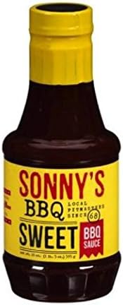 Sonny's Sweet Real Pit Barbecue Sauce 21oz (2) , Sweet. PitMaster