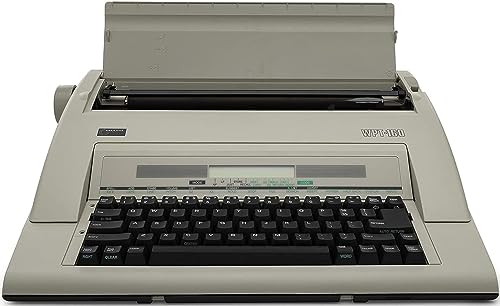 Nakajima WPT-160 Electronic Portable Typewriter with Display and Memory