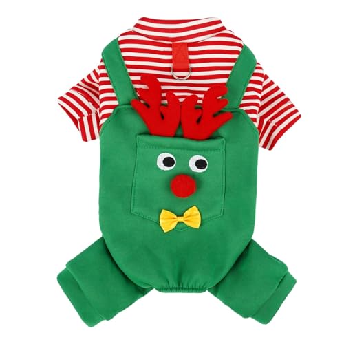 Disfraz Navideño para Perro Pezluxe Verde Small