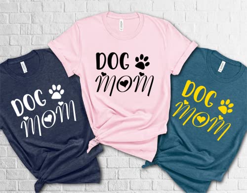 Dog Mom Shirt, Shirt For Dog Lover Mom, Mother’s Day Graphic Tee, Dog Mom Shirt For Pet Lover Gift, Funny Tee Shirts, Shirts With Sayings Women, T-Shirt For Mothers Day 2023 Gift, Puppy Mom Gifts #TOP4