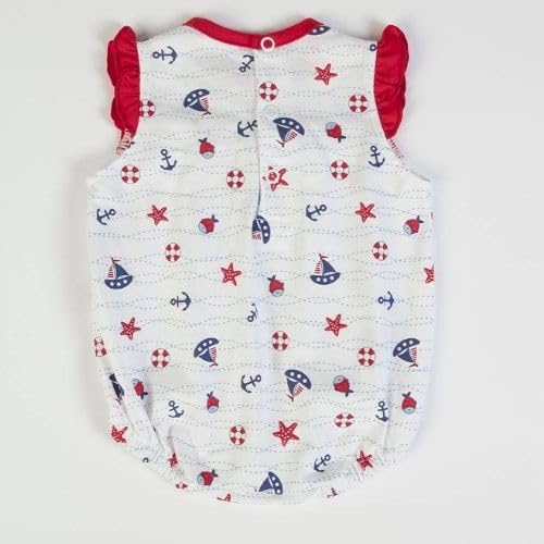 Strampler für Neugeborene, Sommer, Mädchen, 1-9 Monate, Body für Mädchen, Baumwolle, bedruckt, Boote
