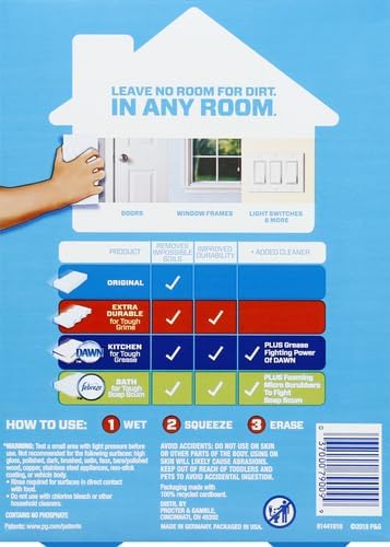 Miniatura 3 de Mr. Clean Borrador Mágico Esponja Limpiadora, 4 unidades.
